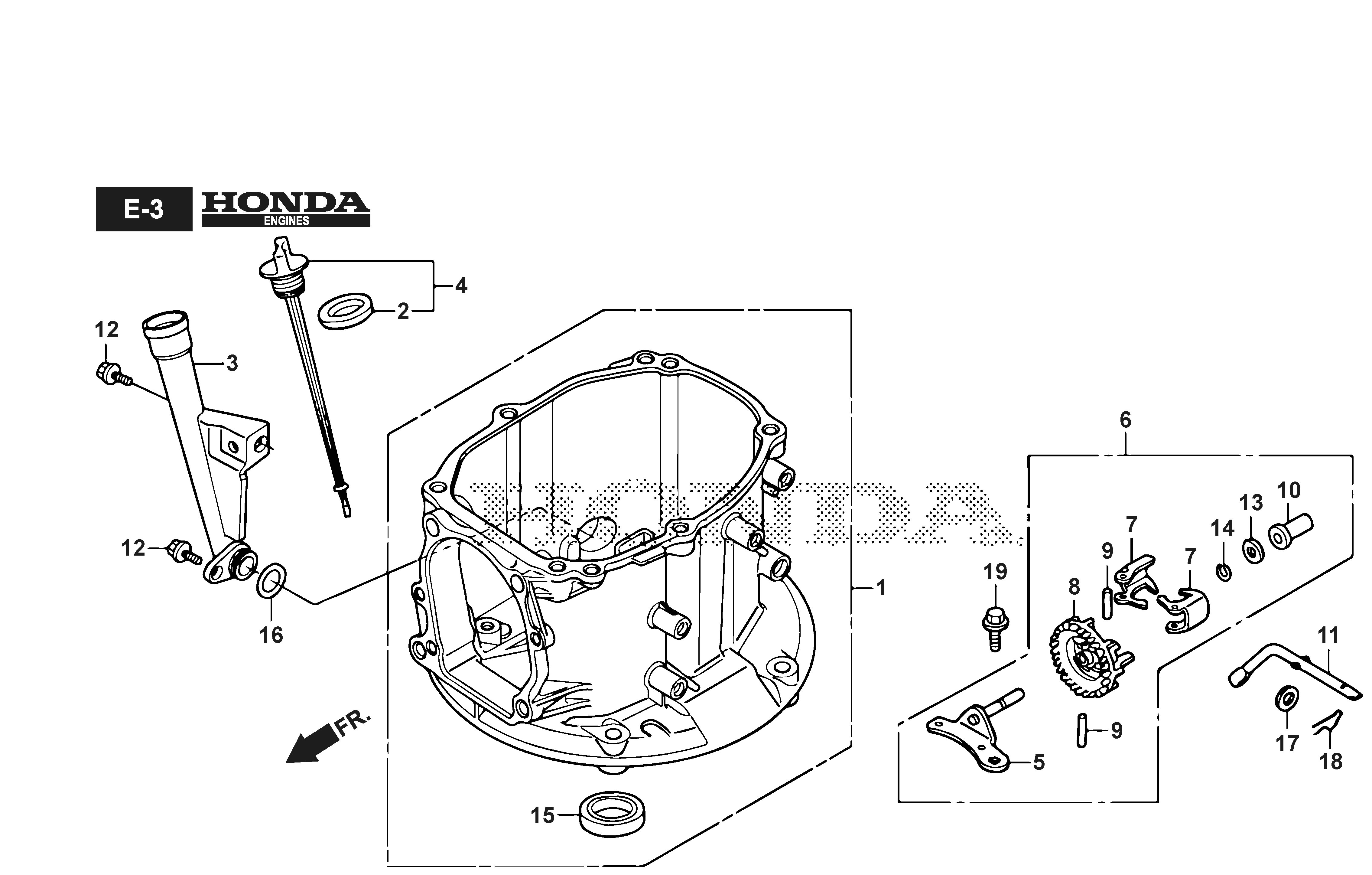 294563038/ST1 Crankcase