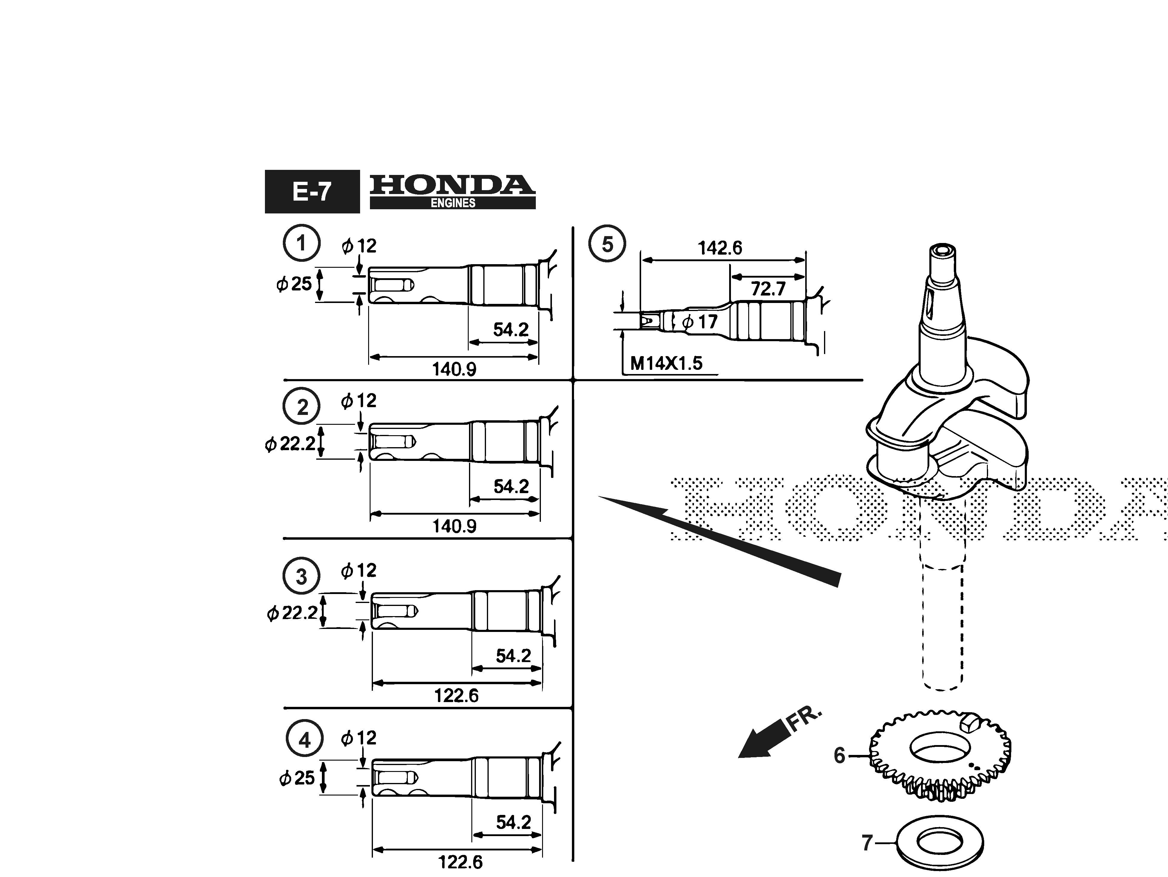 294563038/ST1 Crankshaft