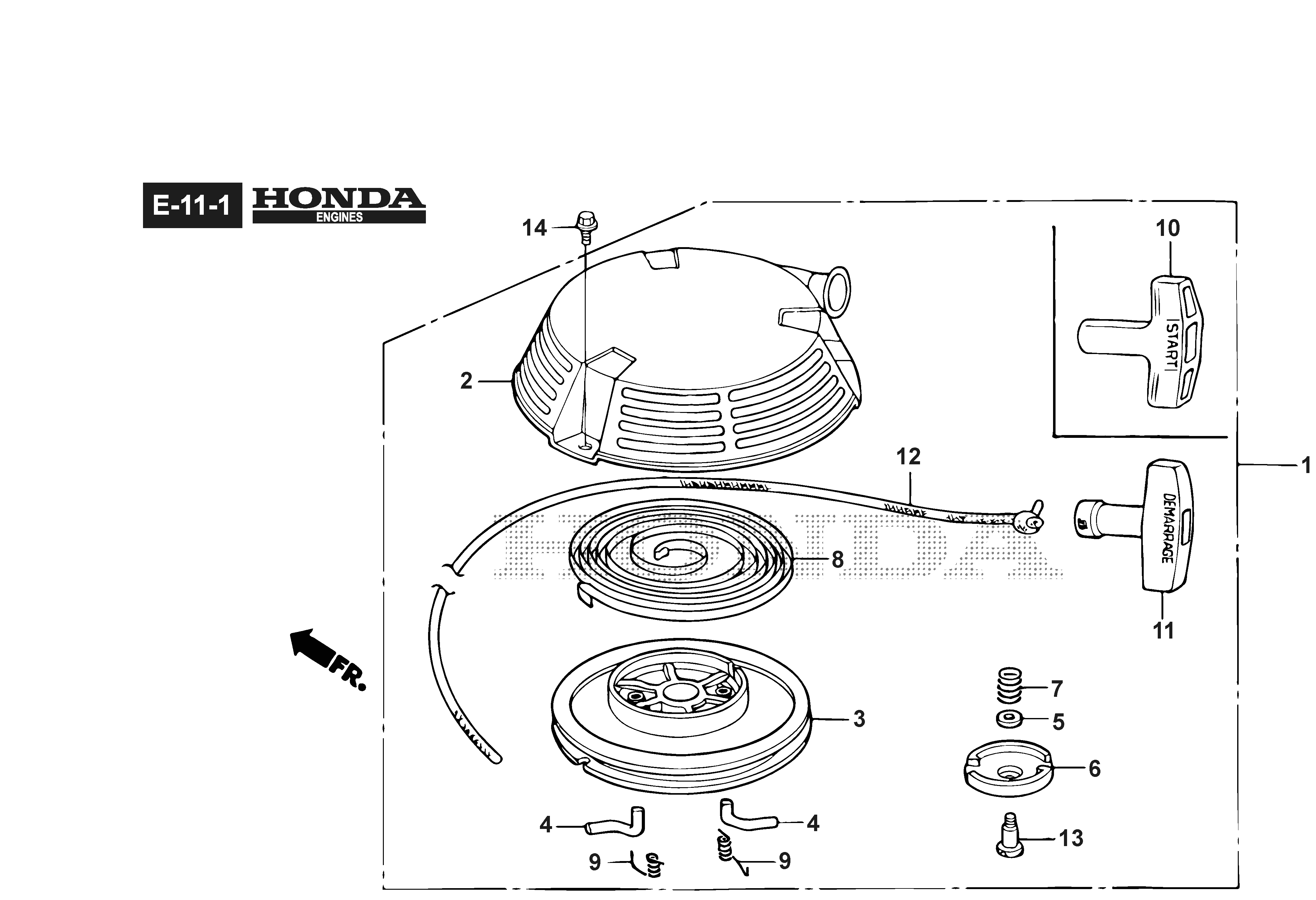 294568038/ST1 Recoil Starter