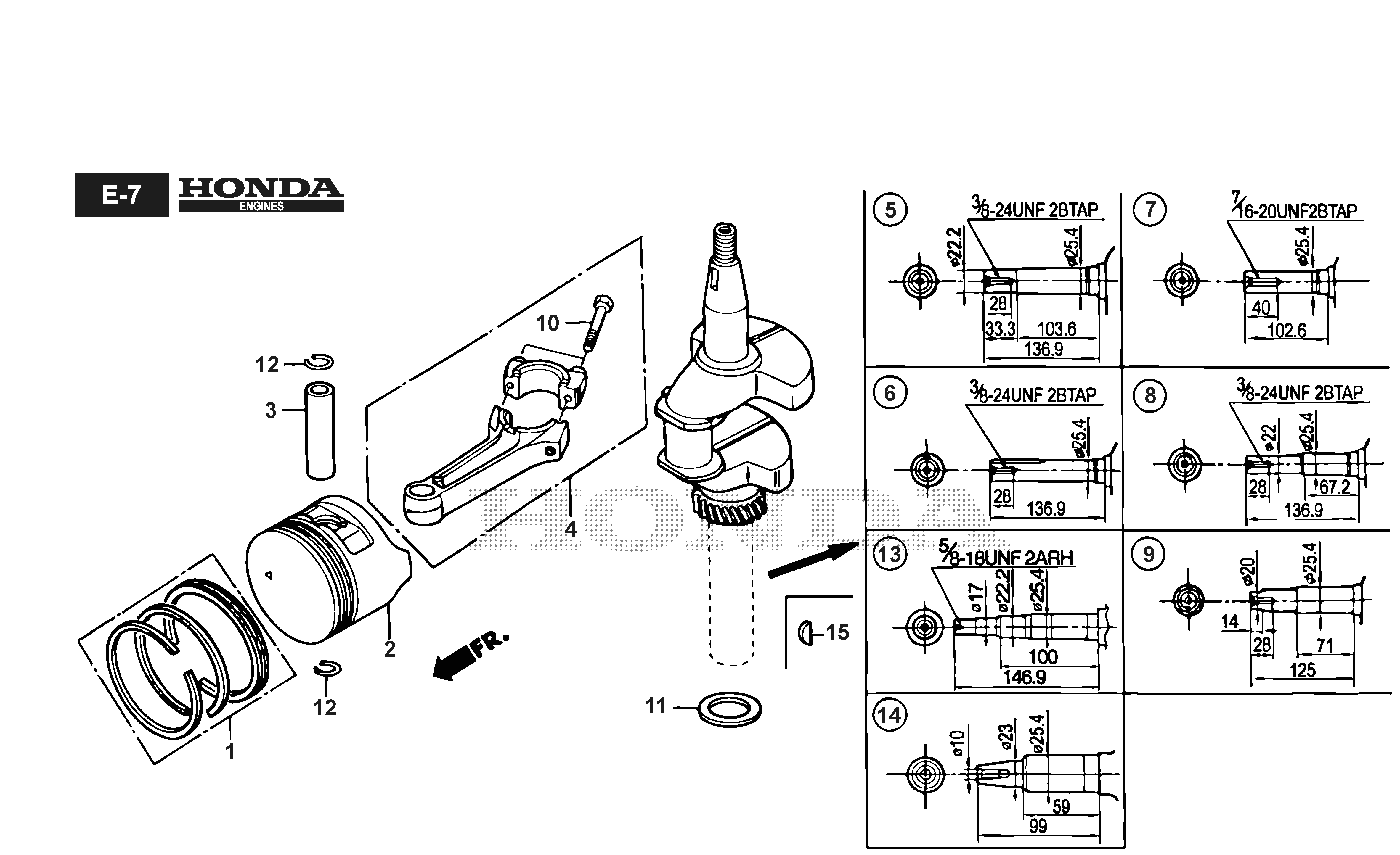 294569338/ST1 Crankshaft/Piston