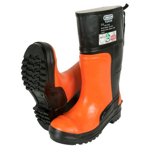 Oregon Yukon Chainsaw Protective Rubber Safety Boots - SIZE 40 / 6.5