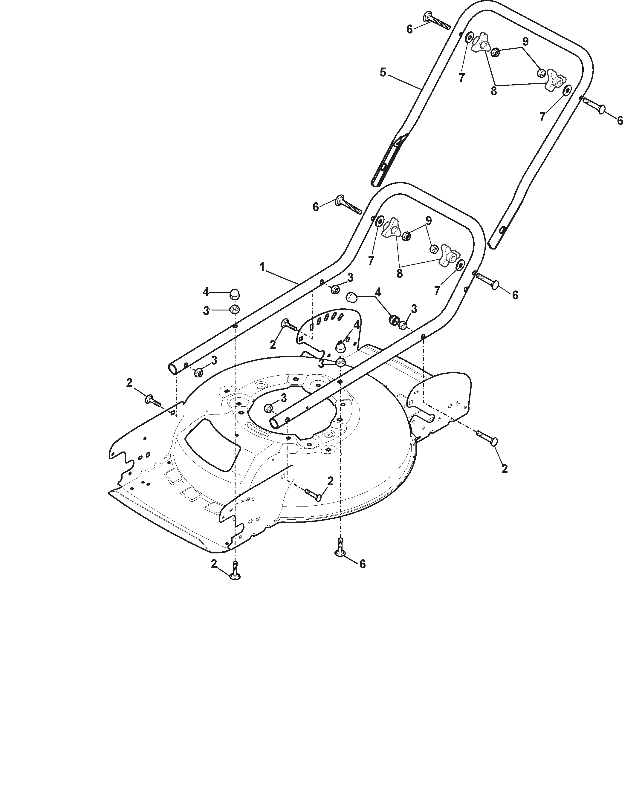 Multiclip 47 298471048/ST1 Handle, Lower Part