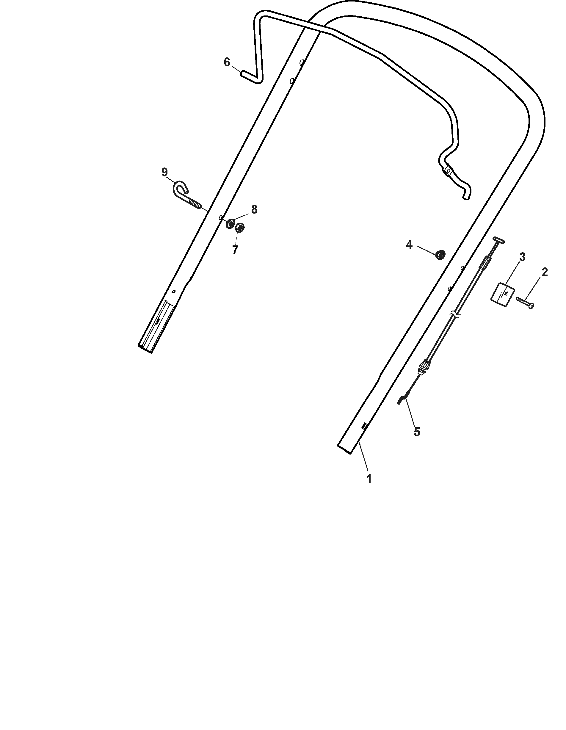 Multiclip 47 298471048/ST1 Handle, Upper Part