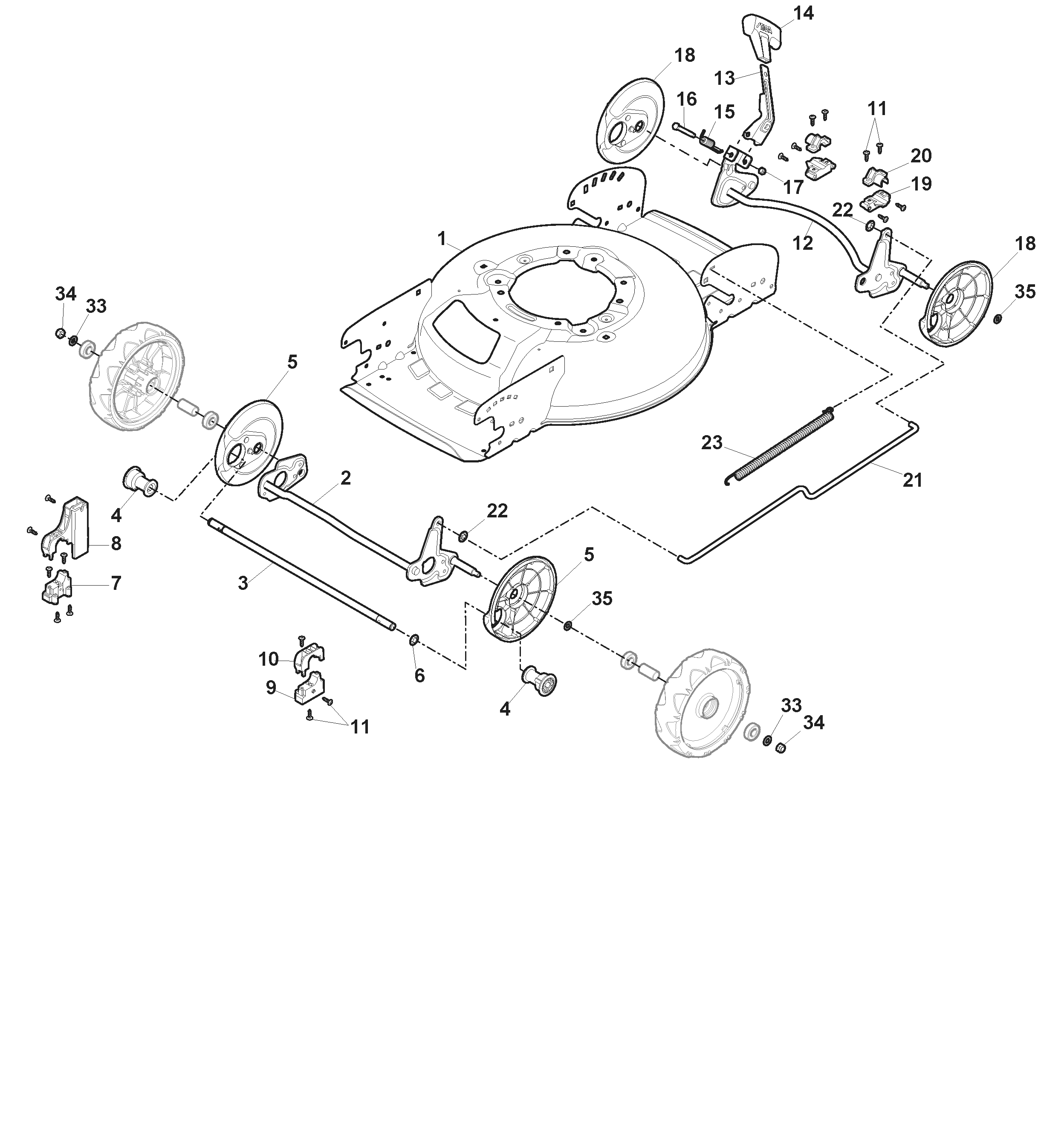 Multiclip 47 298471148/S15 Deck and Height Adjusting