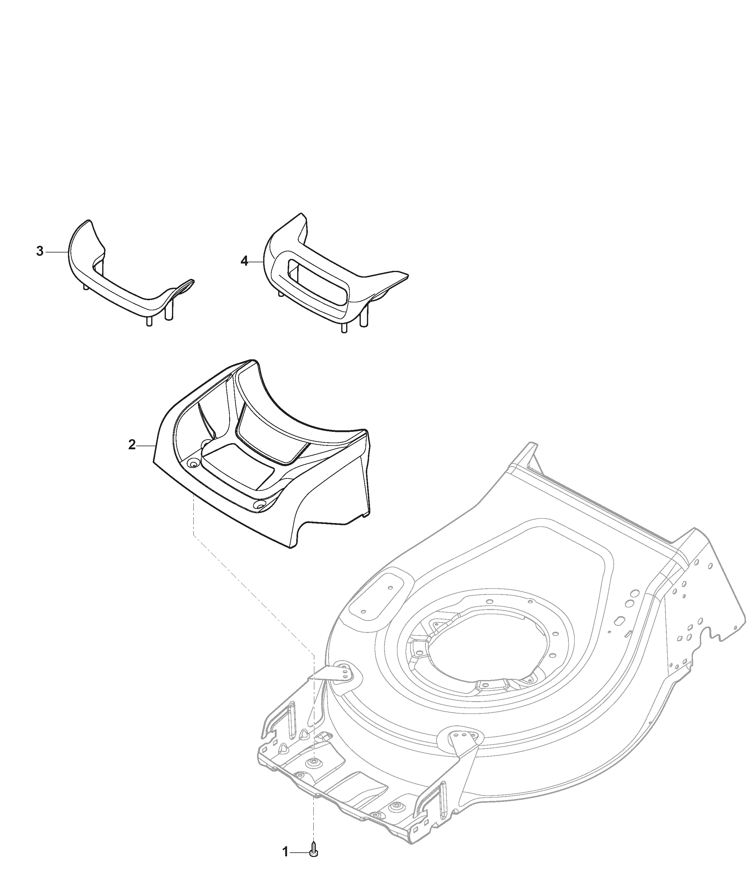 Mountfield HP185 2L0481023/MC - Mask