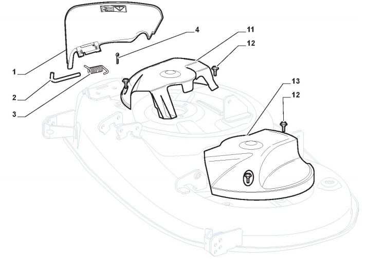 Belt Protections - Mountfield T38M-SD (2009 > )   <br />2T3244436/BQ<br />