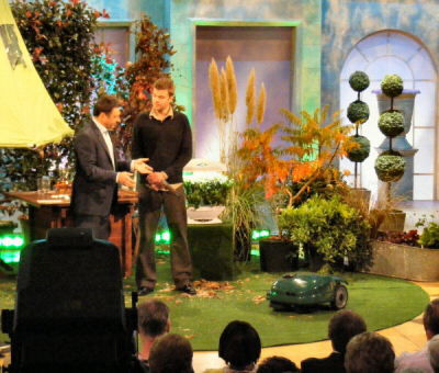 Robomow appears on the Alan Titchmarsh Show Robomow appears on the Alan Titchmarsh Show