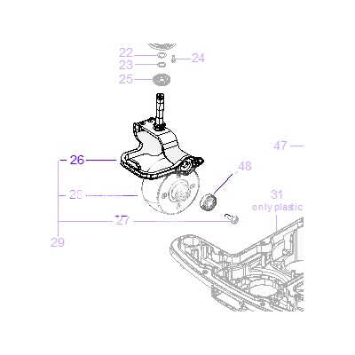 Ambrogio Fork 042Z13600C    042Z13600C_R   (Forcella)