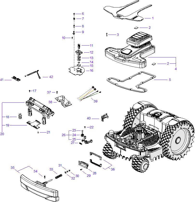 Zucchetti Ambrogio 4.0 4WD Elite - Body Zucchetti Ambrogio 4.0 4WD Elite - Body