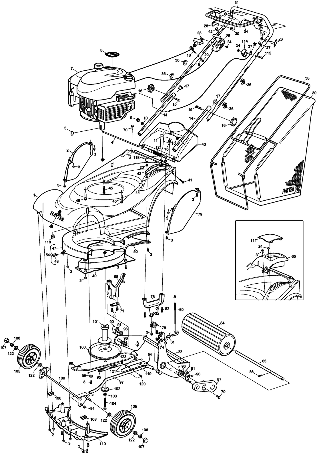 Hayter Harrier 41 Push 410E290000001_410E290999999 1