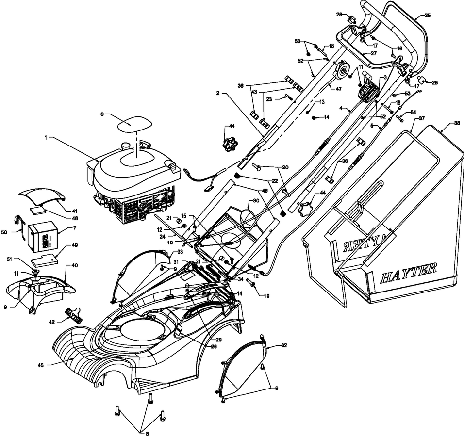 Hayter Harrier 41 Push 410G311000001_AND UP 1