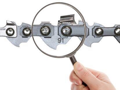 How to find the chain thickness and pitch - the easy way How to find the chain thickness and pitch - the easy way