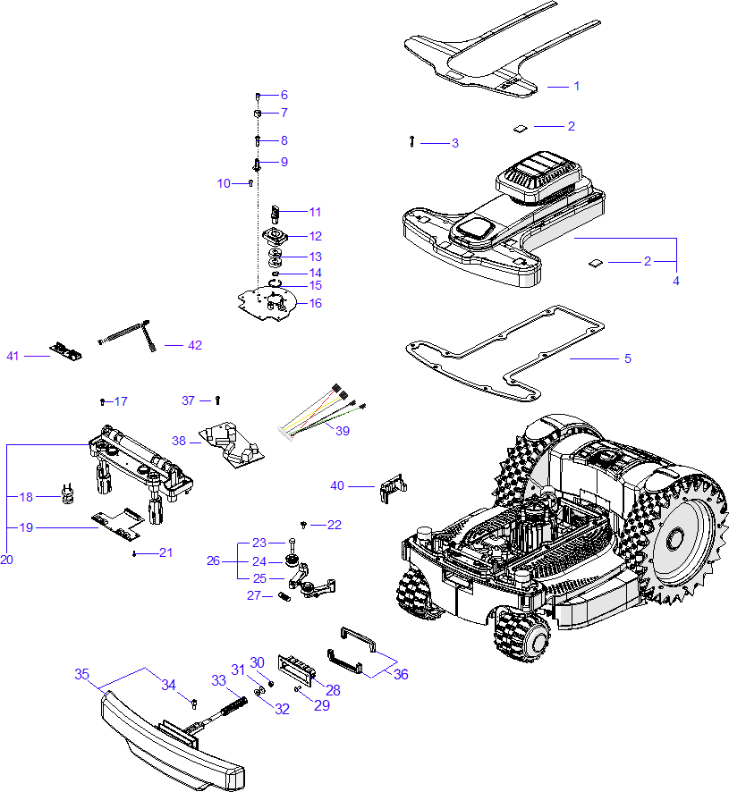 Ambrogio 4.36 4WD - Body Ambrogio 4.36 4WD - Body