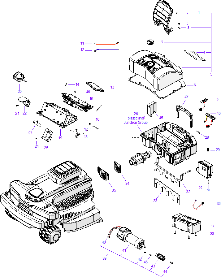 Ambrogio 4.36 4WD - Electronics Ambrogio 4.36 4WD - Electronics