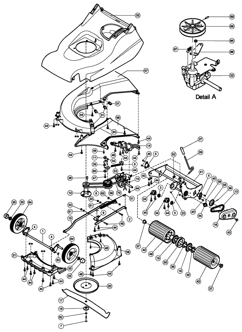 Harrier 48 Autodrive 490D (26000001 to 260999999) 2