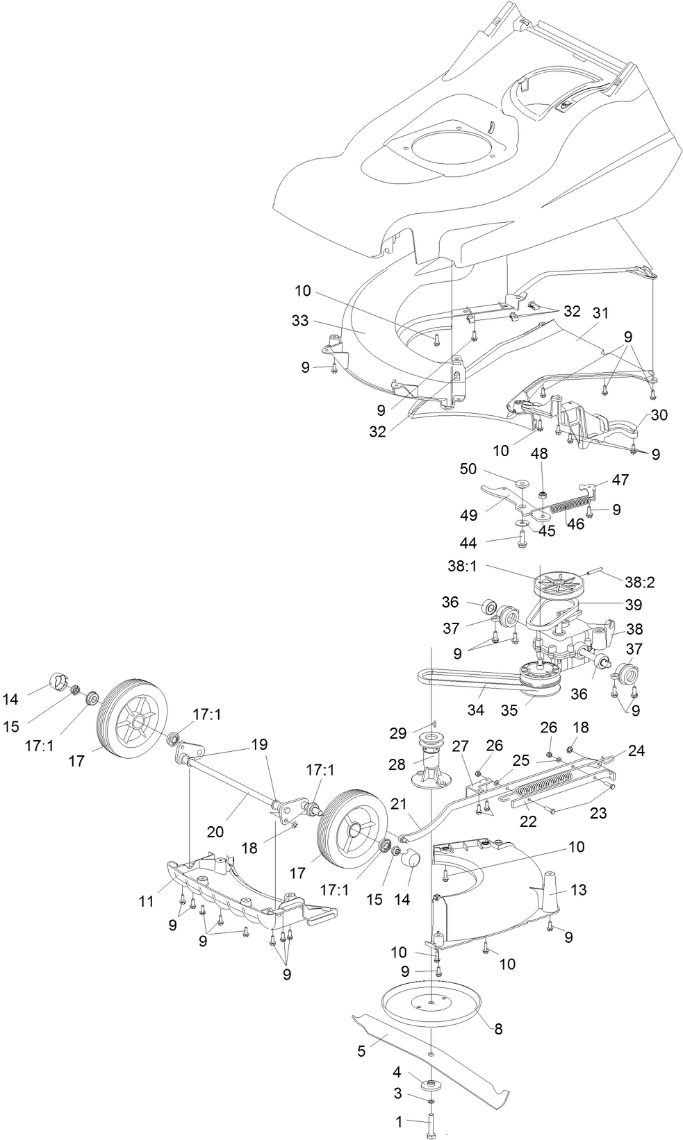 Harrier 48 Autodrive 490H (313000001 to 313999999) 2