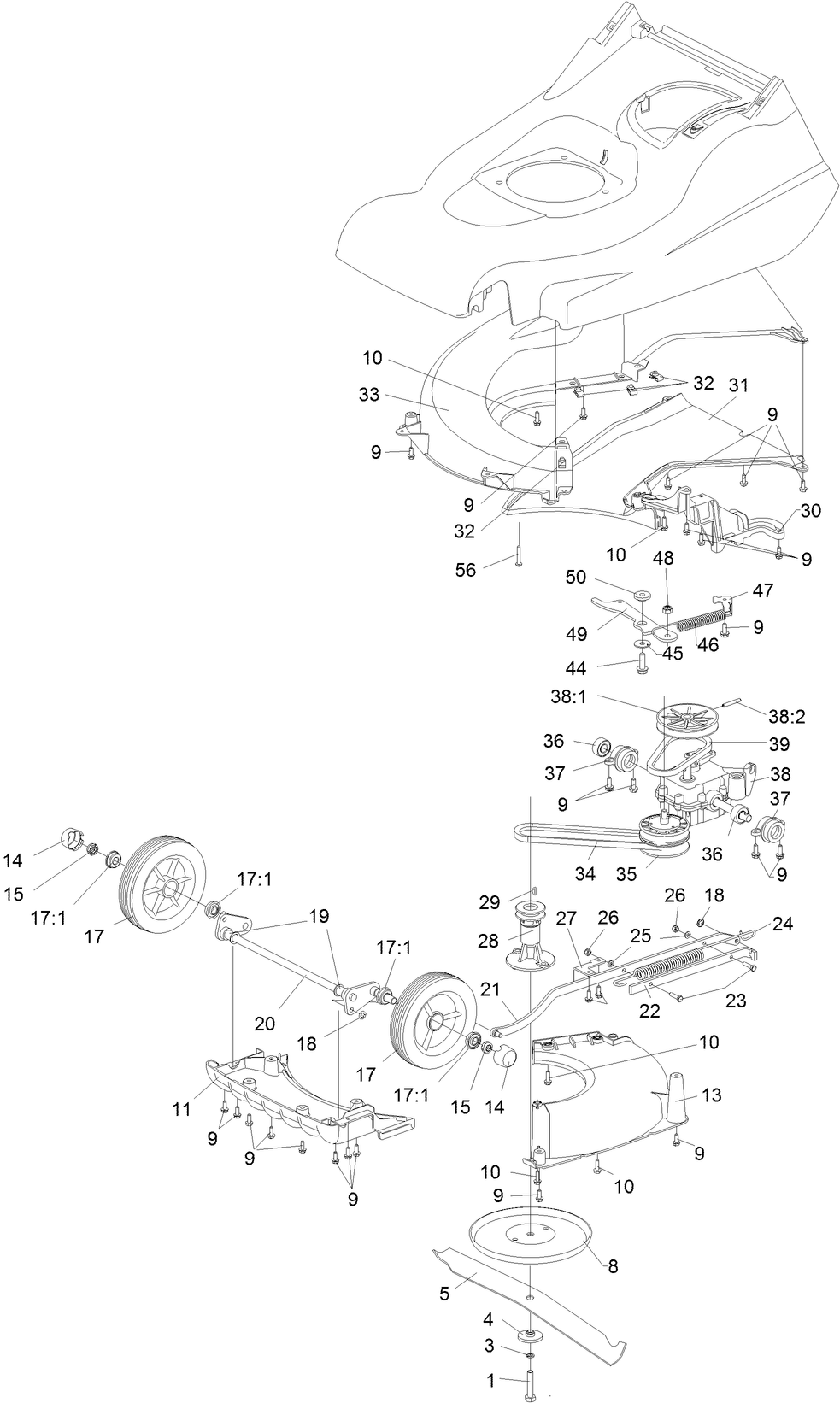 Harrier 48 Autodrive 490H (315000001 to 317999999) 2