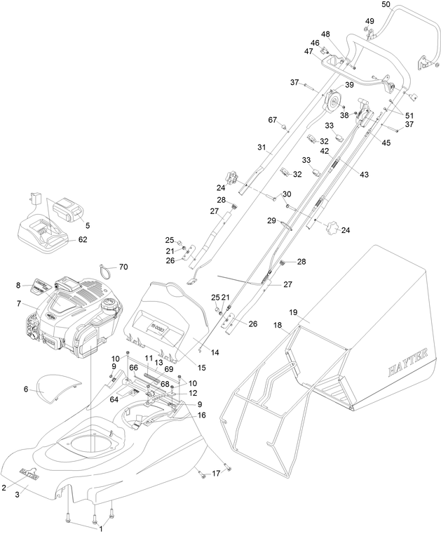 Harrier 48 Autodrive VS ES 491J (316000101 Onwards) 1