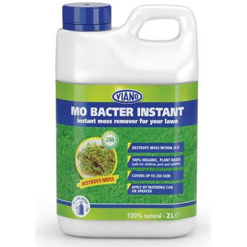 Viano MO Bacter Instant 2 Litre - Organic Lawn Moss Destroyer