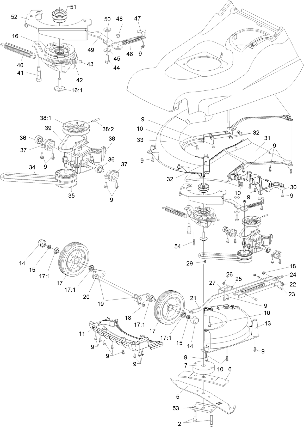 Harrier 48 Autodrive BBC 493F (310000001 Onwards) 2