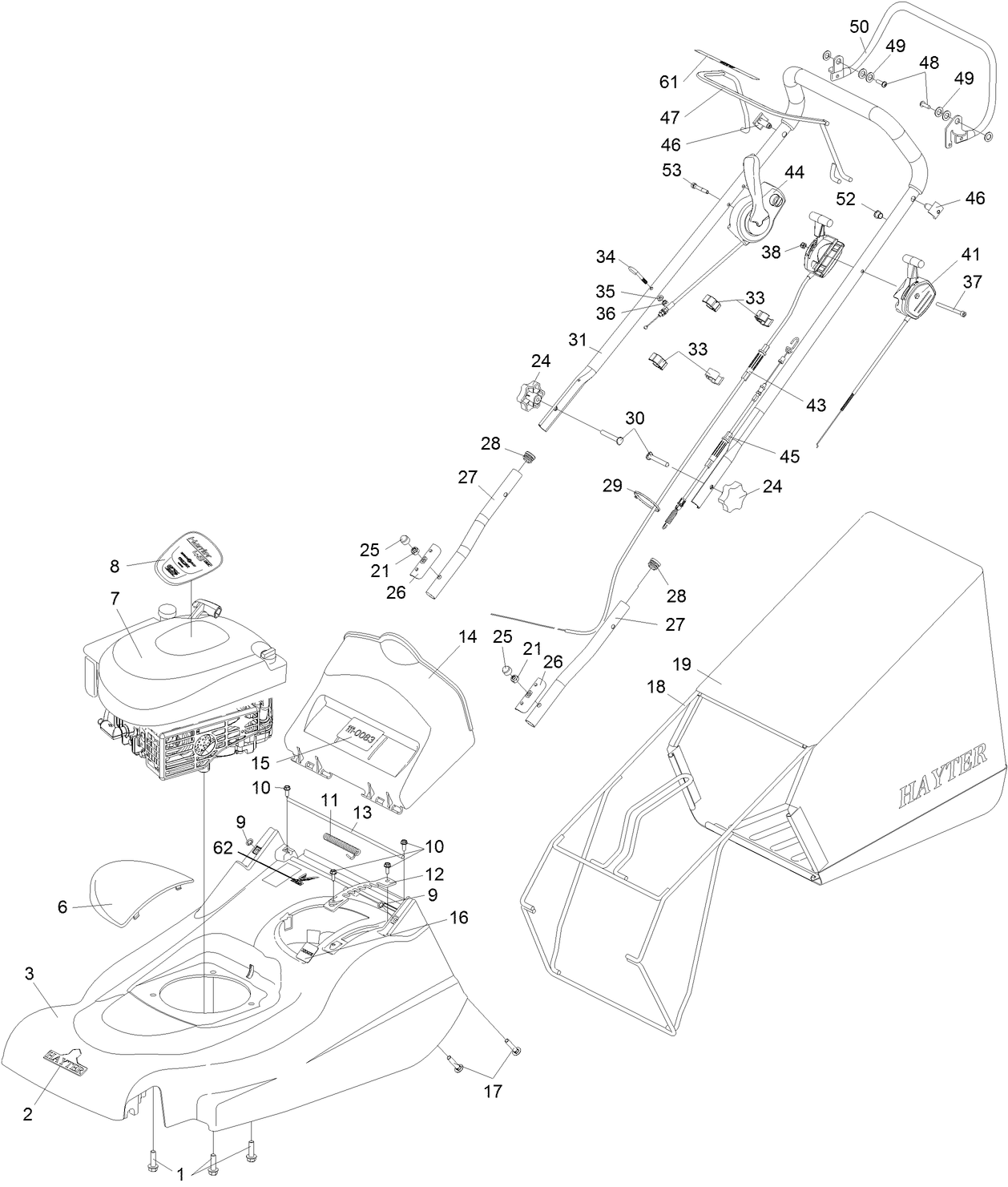 Harrier 48 Autodrive BBC 493H (313000001 to 313999999) 1