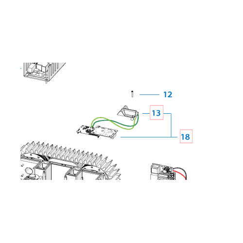 Ambrogio Recall Sensor Coil   (Bobina Rientro Base Faro)