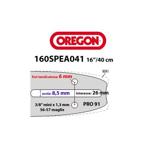 Oregon Chainsaw Bar 160SPEA041