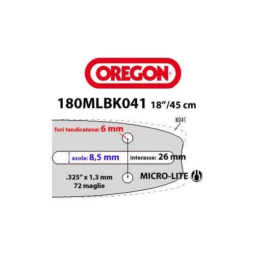 Oregon Chainsaw Bar 180MLBK041