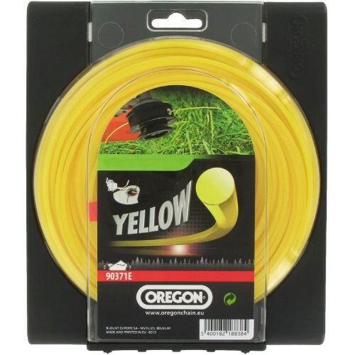 Oregon Trimmer Line - YELLOW ROUND 4.0mm x 32m