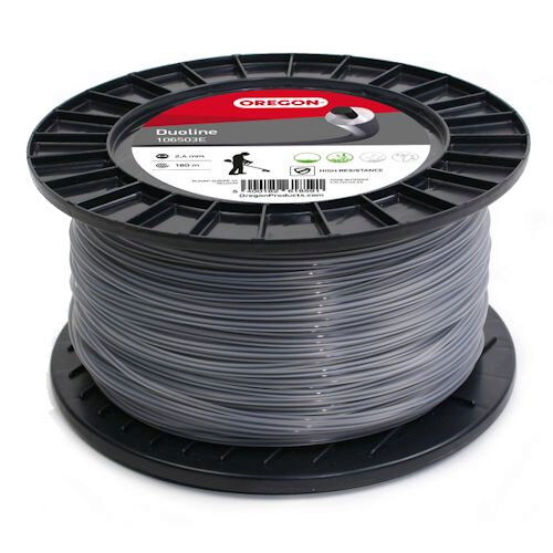 Oregon Premium Trimmer Line - DUOLINE 2.4mm x 180m Spool