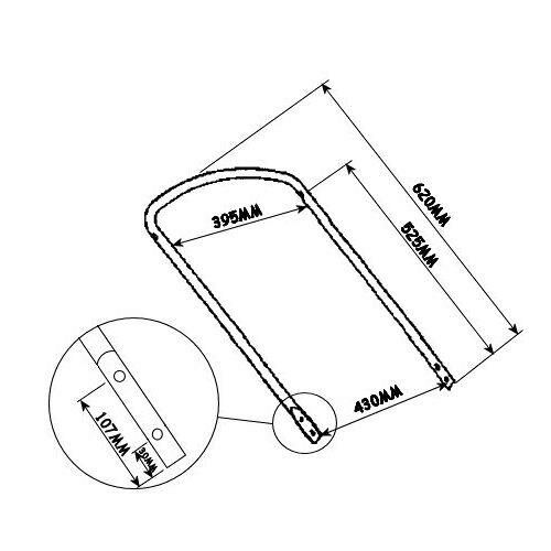 Mountfield Popular Models Lower Handle 81006532/0