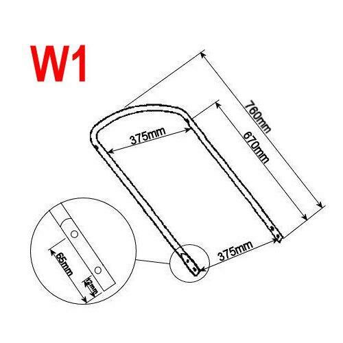 381006686/0 Stiga / Mountfield Lower Handle