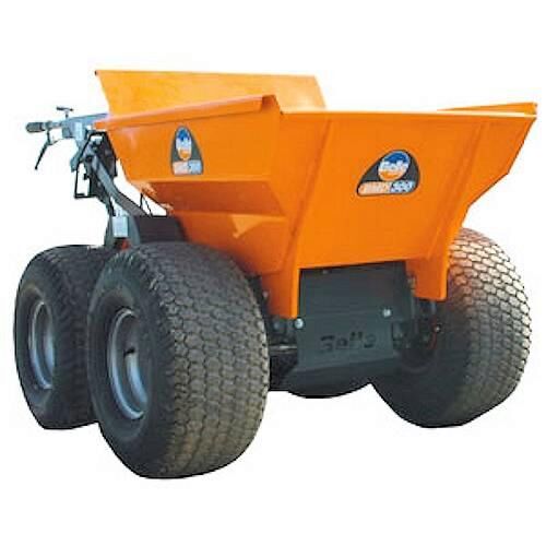 Belle Heavy Duty Mini Dumper - Wide Turf Tyres / Honda / BMD300