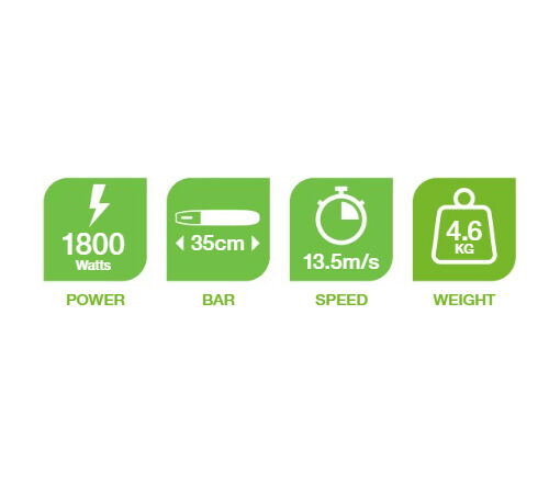 Flymo Easi Saw 350E Electric Chainsaw 1800w / 35cm