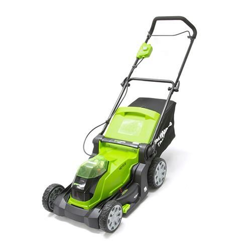 Greenworks G40LM41K2X Cordless Lawnmower Kit 2 x 2Ah / 40v / 40cm  inc Batteries and Charger