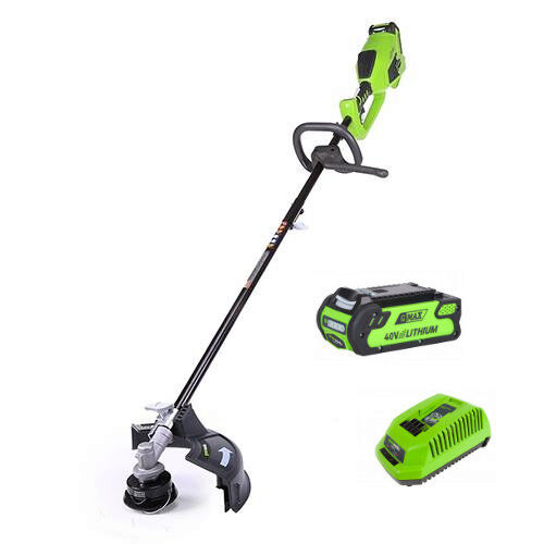 Greenworks GD40BCK2X  2-in-1 Cordless Grass Trimmer Kit 40v / 2Ah inc Battery & Charger