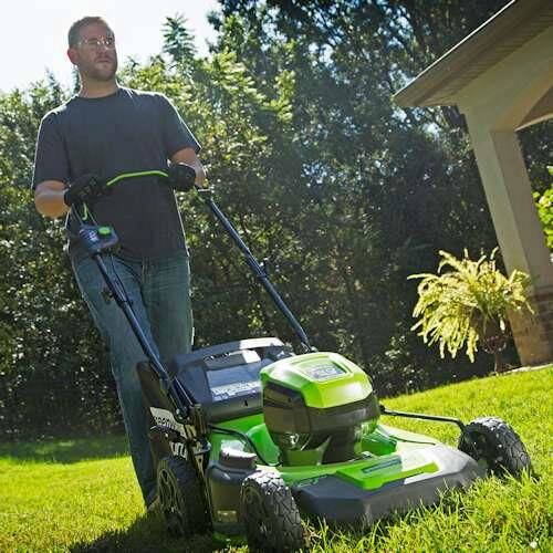 Greenworks Cordless Self Propelled Cordless Lawnmower 60v / 46cm  (Tool Only)