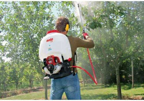 SOLO 433 High Pressure Petrol Backpack Sprayer 20 Litre / Honda GX25 Engine  