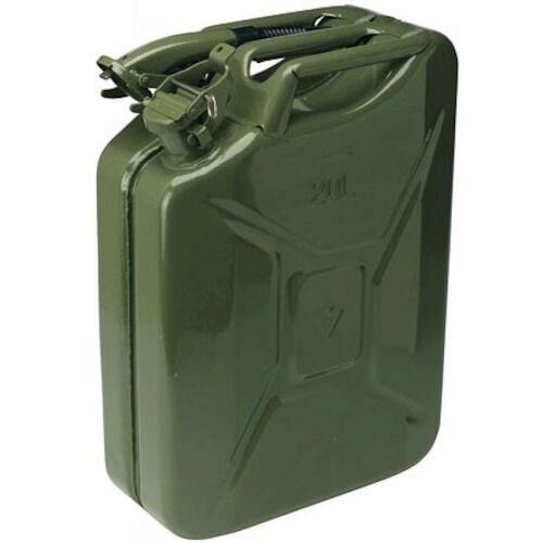 Green Metal Fuel Jerry Can 20L