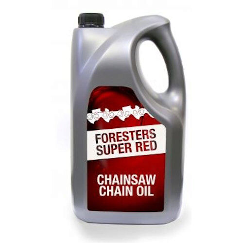 Foresters Super Red Chainsaw Chain Oil 5 Litres