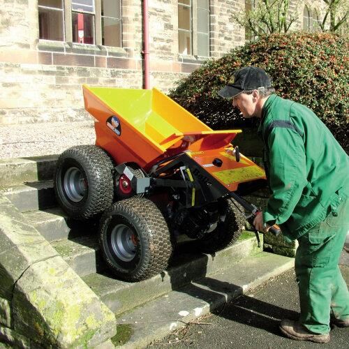 Belle Heavy Duty Mini Dumper - Wide Turf Tyres / Honda / BMD300