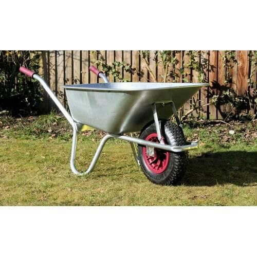 County Carrier All-Steel Wheelbarrow  90ltr / Puncture Proof