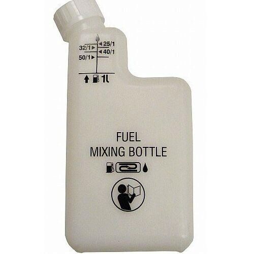 White 2 Stroke Fuel Mixing Bottle   (was WP01535   HP-120)