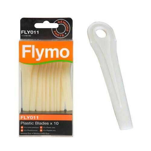 Flymo FLY011 Plastic Blades - 10 Pack