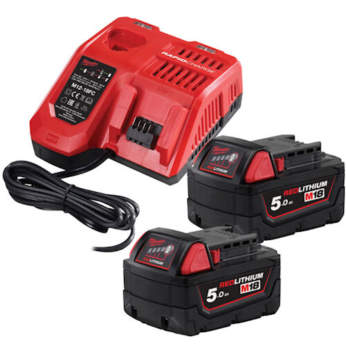 Milwaukee Batteries and Chargers