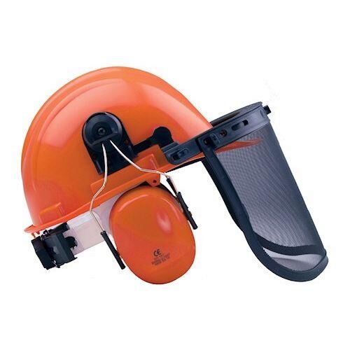 Universal Standard Chainsaw Protective Helmet and Visor Set   RPB954