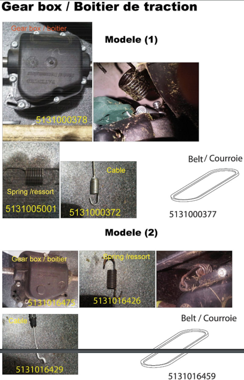 Ryobi RLM140SP 5133000178 3