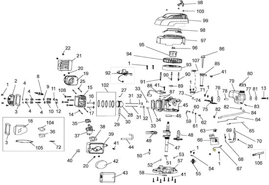 Ryobi RLM140SP 5133001728 2