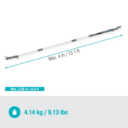 Gardena Cordless Telescopic Branch Pruners 360 (Bare Tool) 14776-55 from Mower Magic