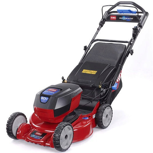 Toro 21848 Premium Cordless Recycler Lawnmower 48cm Cast Deck - Kit (inc. 6.0 Ah Battery and Charger)